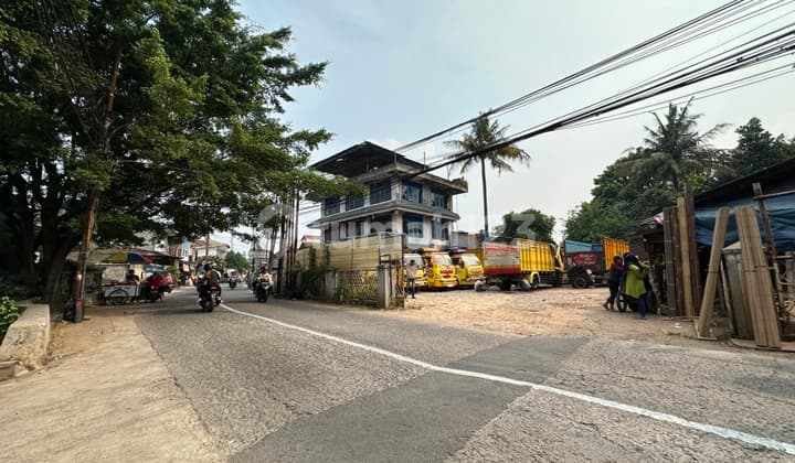 Tanah 3150 M2 L 45 P 72 Pinggir Jalan Raya Pangkalan Jati Cinere