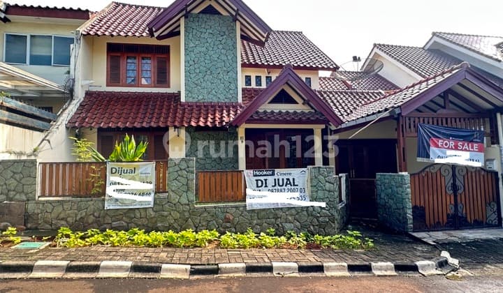 Rumah Nyaman Belakang Mall di Jl Ciloto Komp Puri Cinere