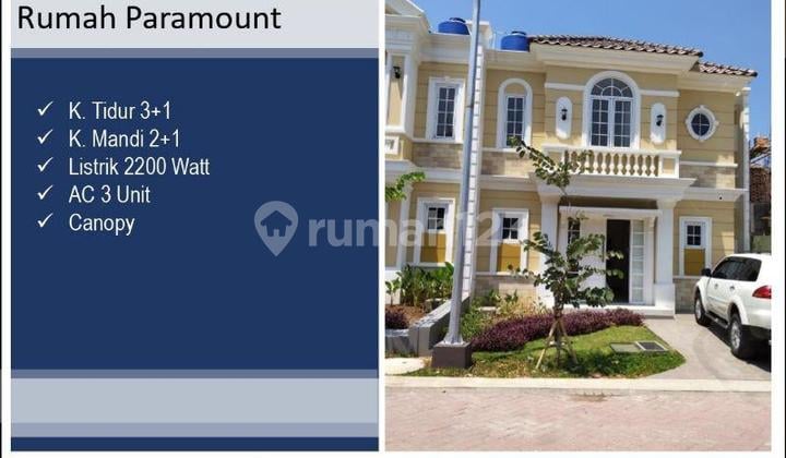 Jual Rumah Paramount Jual Rumah Paramount