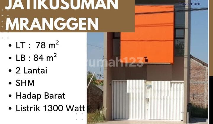 Jual Ruko Jatikusuman Mranggen