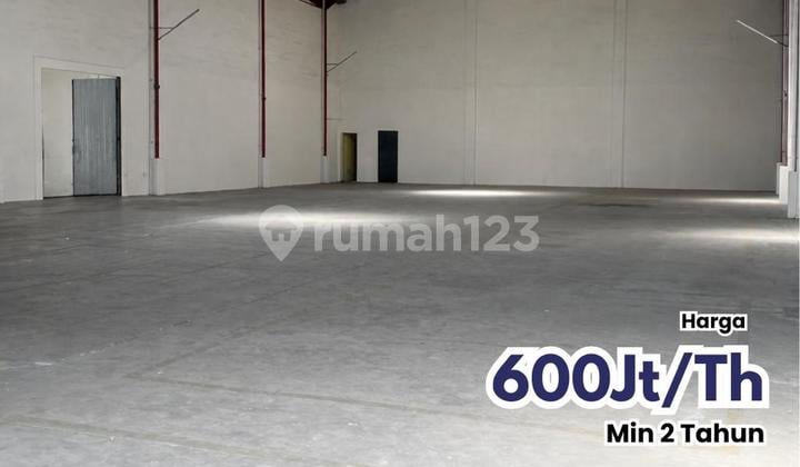Sewa Gudang Kik Gtot Subrotoada Loading Dock ,Parkiran264m Kapasitas 3Kontainer