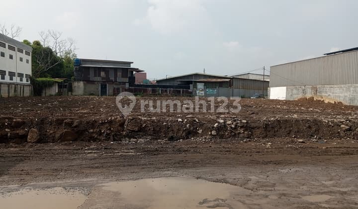 Dijual Tanah Peruntukan Untuk Gudang Atau Pabrik di Komplek Pergudangan Kav Dpr, Cipondoh Tangerang