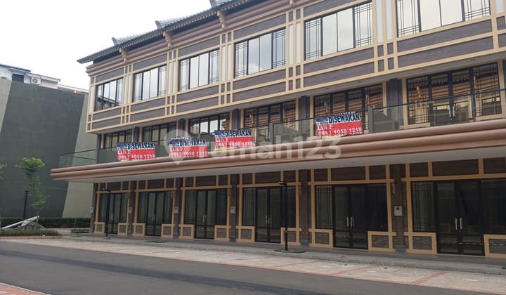 DISEWAKAN RUKAN GREEN LAKE CITY RUKO CBD KOREAN TOWN GANDENG ( 9 ) UNIT ( 2 UNIT, 3 UNIT & 4 UNIT )