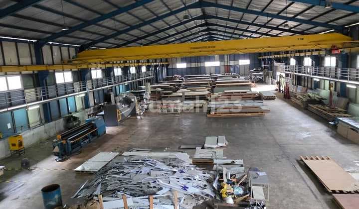 For Sale Workshop Warehouse on Jl. Raya Hankam Bekasi, Right on the Main Road and Accessible by Containers