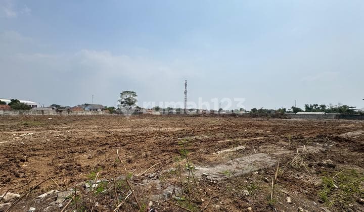 Dijual Lahan Industri Pinggir Jalan di Lemah Abang, Cikarang