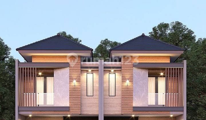 Rumah Baru Minimalis Nirwana Eksekutif 2 Lantai Living Room Lega