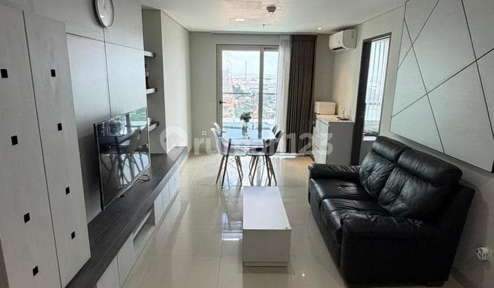 Praxis Apartment 2 BR Floor 19 City View Fully Furnished Modern