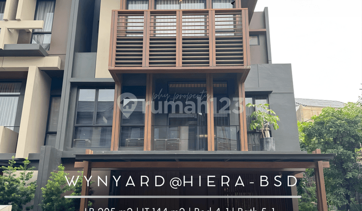 Dijual Rumah Mewah 3Lantai di Kawasan Premium BSD - Dekat Mall Aeon, Ice BSD, Stasiun Kereta dan Tol Legok BSD