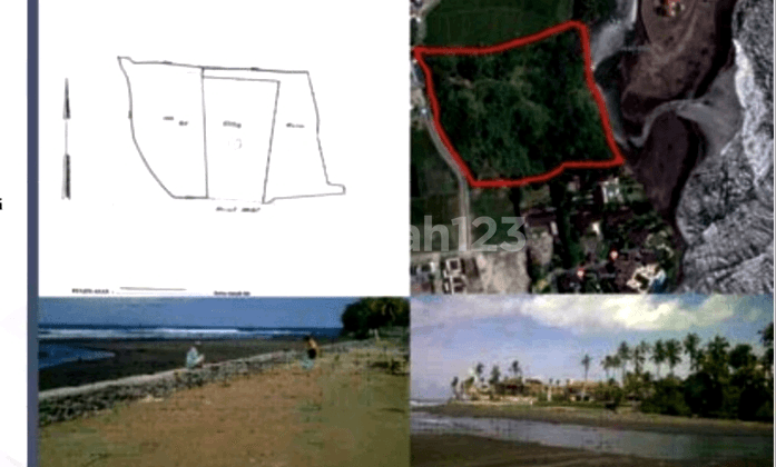 Beach Front 123M, Pantai Ketewel Bali.