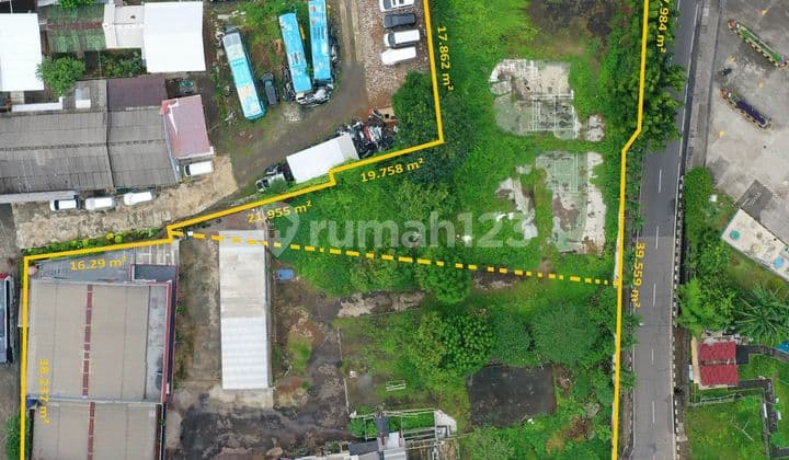 Tanah Komersial di Jl Tb Simatupang Lokasi Strategis Area Premium
