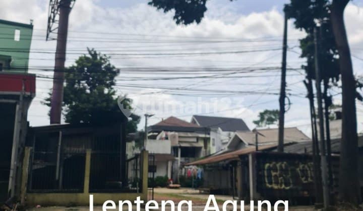 Tanah Komersial Pinggir Jalan Raya Jl. Pasar Minggu-Depok, Lenteng Agung, Jakarta Selatan