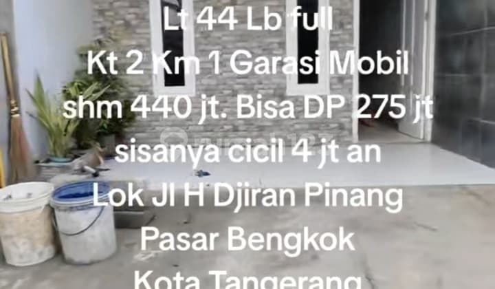 Rumah Murah Pinang Ciledug Tangerang Akses Mobil