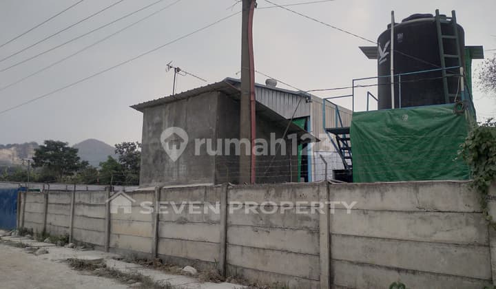 Dijual Gudang SHM Bagus Siap Digunakan Lokasi Sangat Strategis di Klapanunggal, Bogor 1100 M2 P3.118.09.24