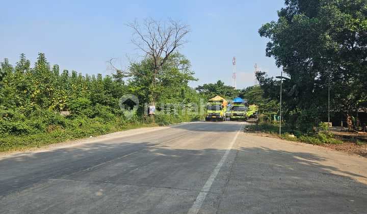 Dijual Segera Siap Dibangun Tanah Pinggir Jalan Raya Cikande Banten