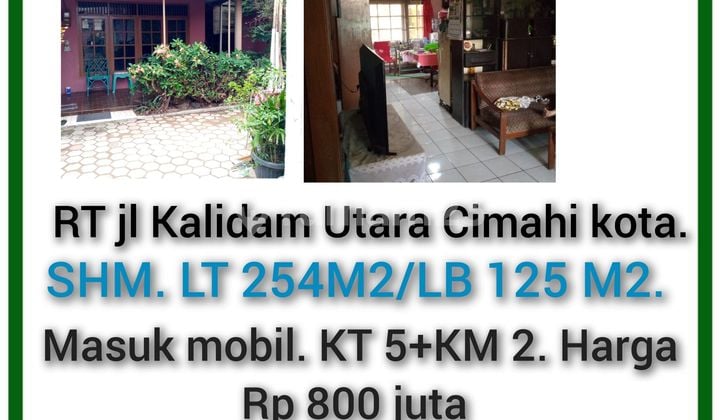 Rumah Lama Asri Letak Di Kota Cimahi