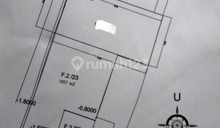 Kavling Setraduta Bandung luas 1180 m² SHM