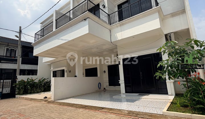 Rumah 2 Lantai American Modern Siap Huni Dekat Gerbang Tol Desari