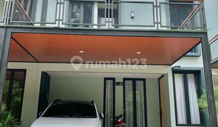 Rumah Furnished Terlaris Japandi Modern Style Dekat Pintu Tol