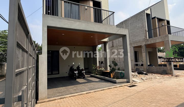 Best Selling 4 Bedroom Furnished Japandi Modern Style House in Limo
