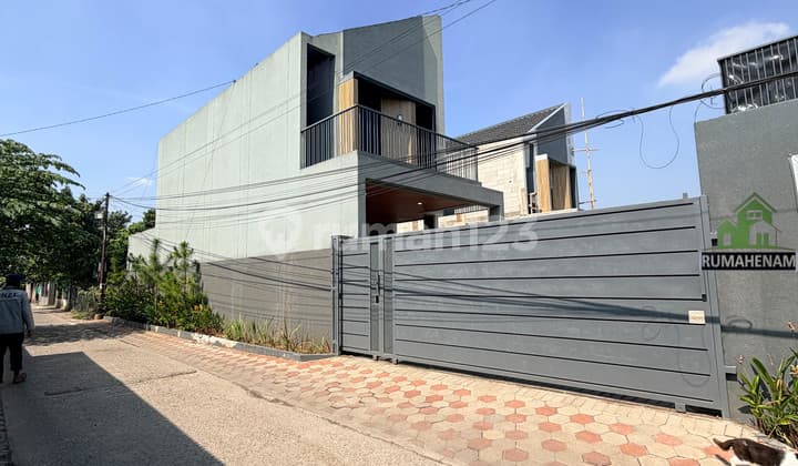 Rumah Furnished Terlaris Japandi Modern Style Dekat Pintu Tol