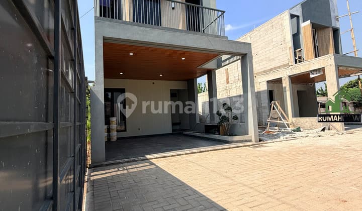 Rumah Furnished Terlaris Japandi Modern Style Dekat Pintu Tol