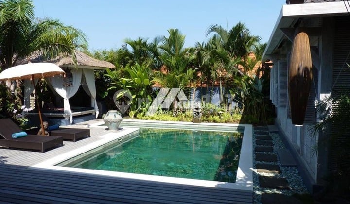 Kbp1582 Charming Villa Joglo Design With 3 Bedroom In Canggu Area.