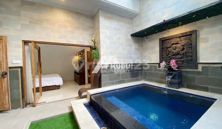 KBP1448 Simple Villa is equipped with a plunge pool inside.
