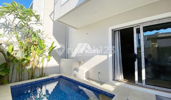 Kbp1614 Beachside Minimalist Modern 2 Bedrooms Villa In Sanur