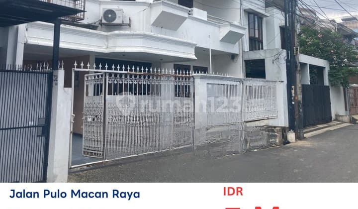 Rumah Bagus di Pulo Macan, Tomang, Jakarta Barat