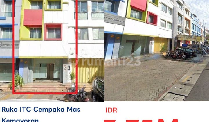 Ruko murah di Cempaka Mas Jakarta Pusat