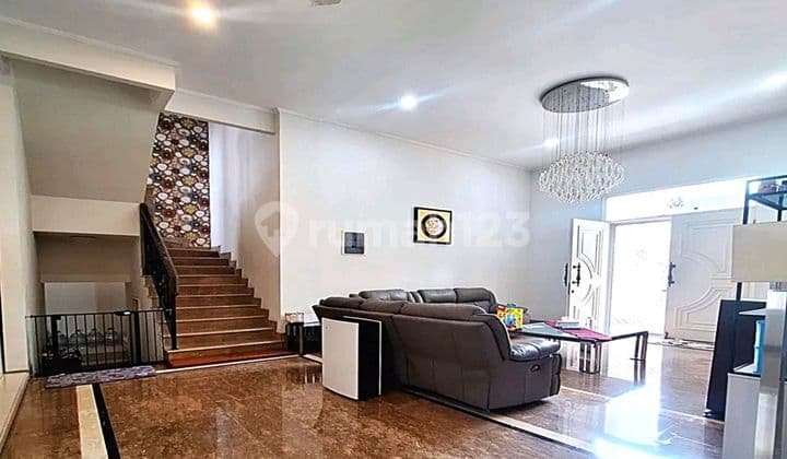 Dijual Cepat Harga Nego Rumah Full Marmer Furnished ( 14x18 ) Mediterania Boulevard - Pantai Indah Kapuk