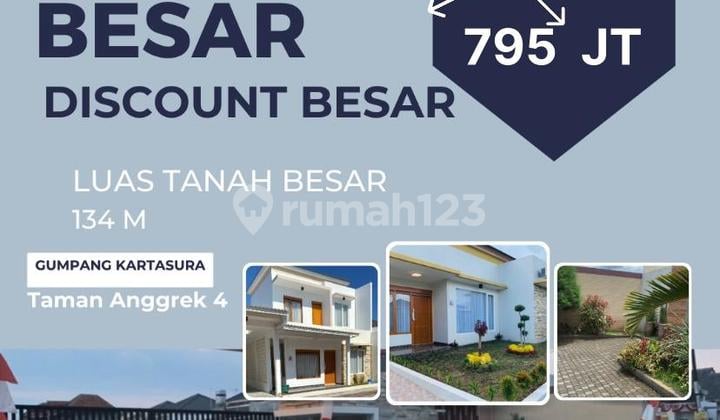 Rumah Shm Luas Tanah 130 M Gumpang Kartasura