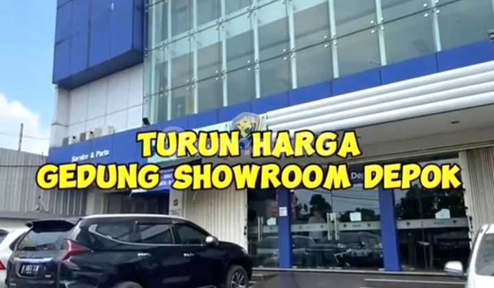 Dijual Gedung Show Room Lokasi Sangat Strategis di Depok City Jawa Barat