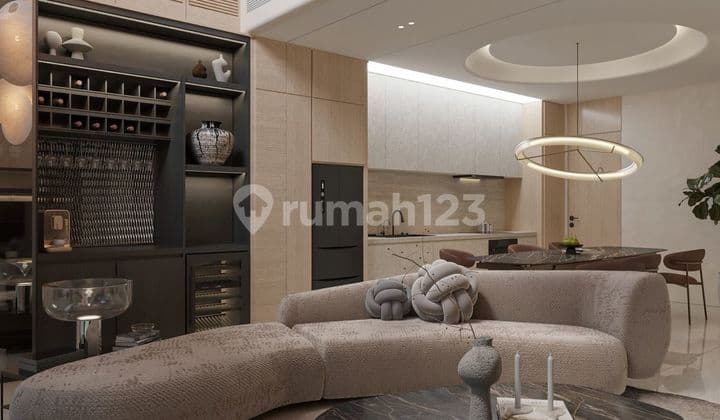 Dijual Rumah Baru Brand New Townhouse Permata Hijau Shm Semi Furnished 4 Lantai Lokasi Strategis