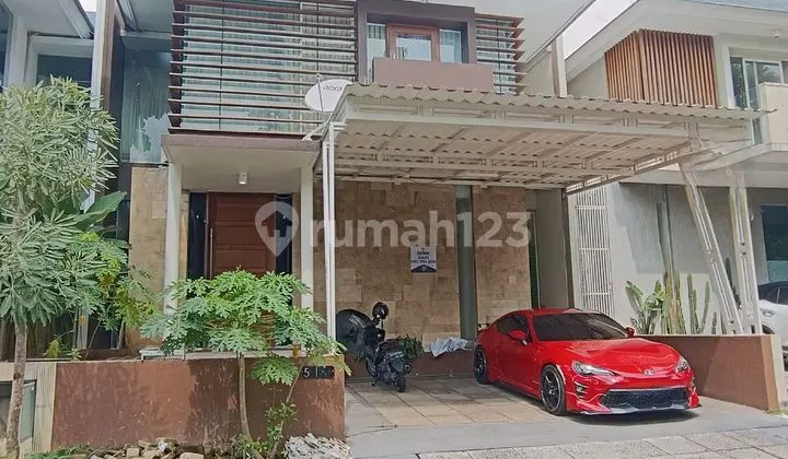 Rumah Minimalis 2 Lantai Citraland Perabot Lokasi Depan