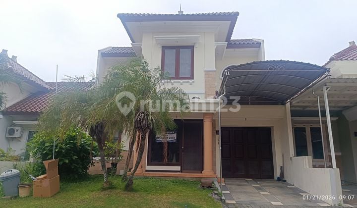 Rumah Asri Citraland Lokasi Depan Tanpa Perabot Lingkungan Asri