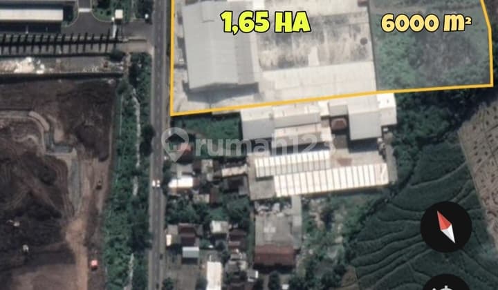 Ex Factory and Land at Zero Purwosari Main Road Legality SHM