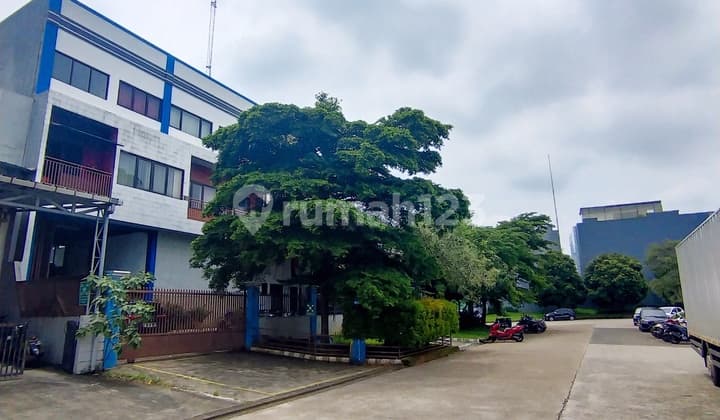 Gudang dengan Kantor 3 Lantai di Taman Tekno Bsd bisa Container 40Ft Dekat Akses Tol Rawabuntu