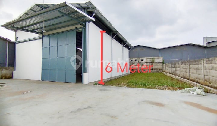 Gudang Industri Ringan 3,5 M Dalam Kawasan Aman Di Gn Sindur