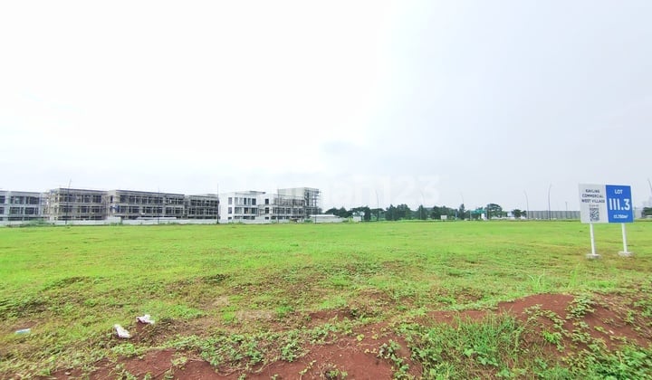 Build Your Business On Commercial Plots in West Village BSD City, Starting From 1750m2, Strategic Location Near Genesis Global School and Other Business and Shopping Centers. Close to Eastvarra As Well.