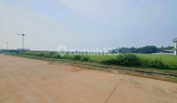 Tanah Lahan Kavling Industri 1 Ha (Hektar) Dalam Kawasan Aman di Legok Tangerang Dekat Akses Tol Baru,