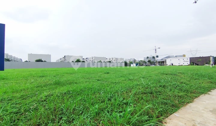 Commercial Plot 2591m2 in BSD Tabebuya, Busy Main Road Near Grandlucky Superstore