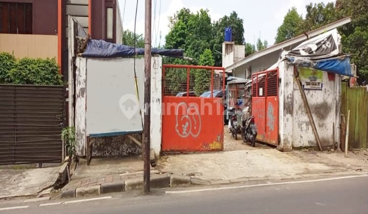 Tanah 600m2, Siap Bangun, Jln Lbr 3 Mobil di Kemanggisan. 15785
