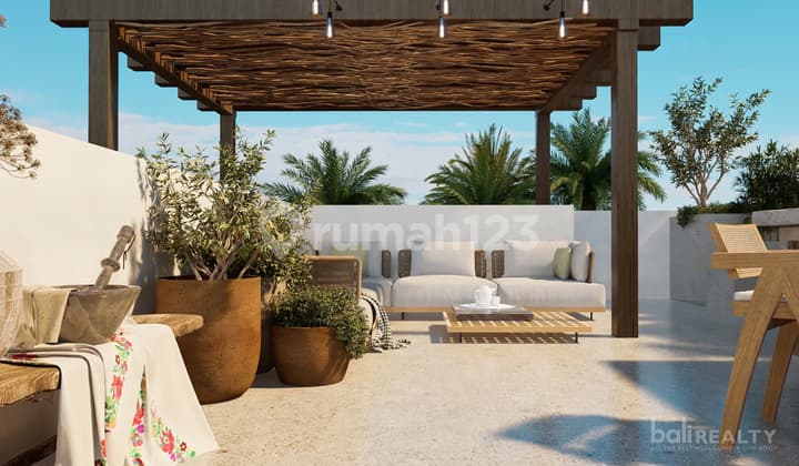 Stylish Two-Bedroom Villa with Rooftop Lounge Steps Away from Bingin Beach – 2588 - C