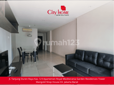 Sewa Apartemen Central Park - Tipe 2 Bedroom, Full Furnished