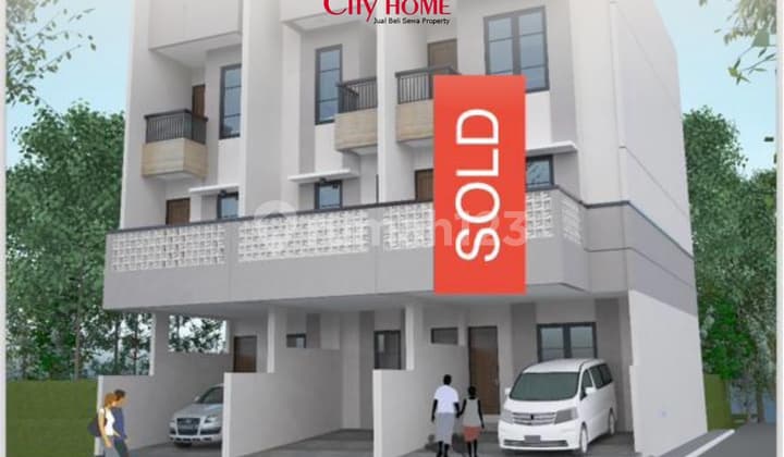 Dijual Rumah Baru 3 Lantai - Lokasi Strategis Jakarta Barat