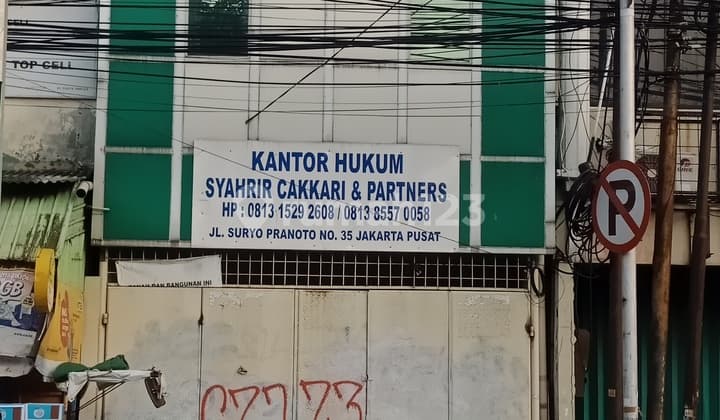 Suryopranoto Harmoni Shop House on Main Road Only 3 Billion