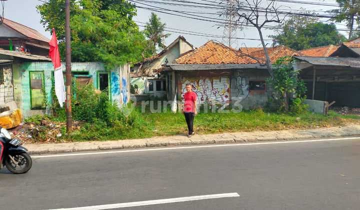 Runah tua hitung Tanah saja di jl raya Batu ceper tangerang 370 SHM m²