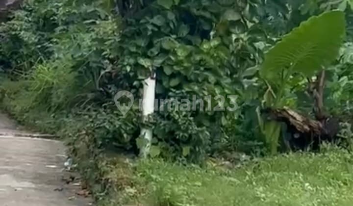 Tanah Hak Milik, di Sawangan,Depok Siap Bangun, Sangat Strategis Bentuk Letter U bisa 2 Muka Jln Besar