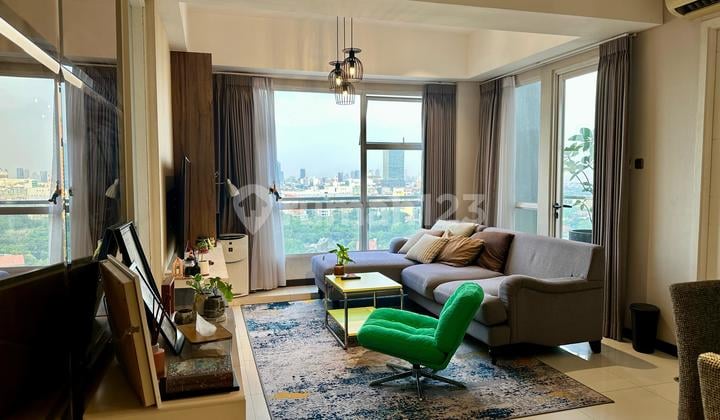 One Park Residences Apartment disewakan segera untuk 2 kamar tidur furnished keren